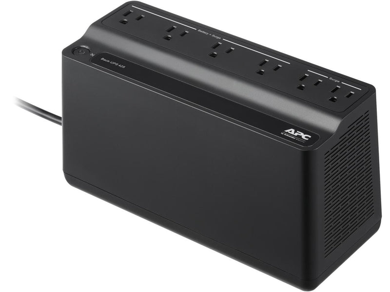 APC UPS Battery Backup Surge Protector, 425VA Backup Battery Power Supply