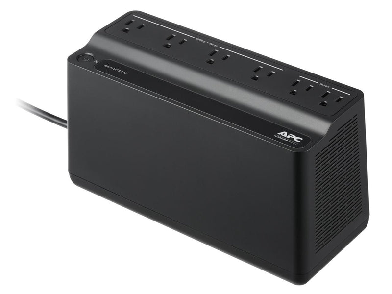 APC UPS Battery Backup Surge Protector, 425VA Backup Battery Power Supply