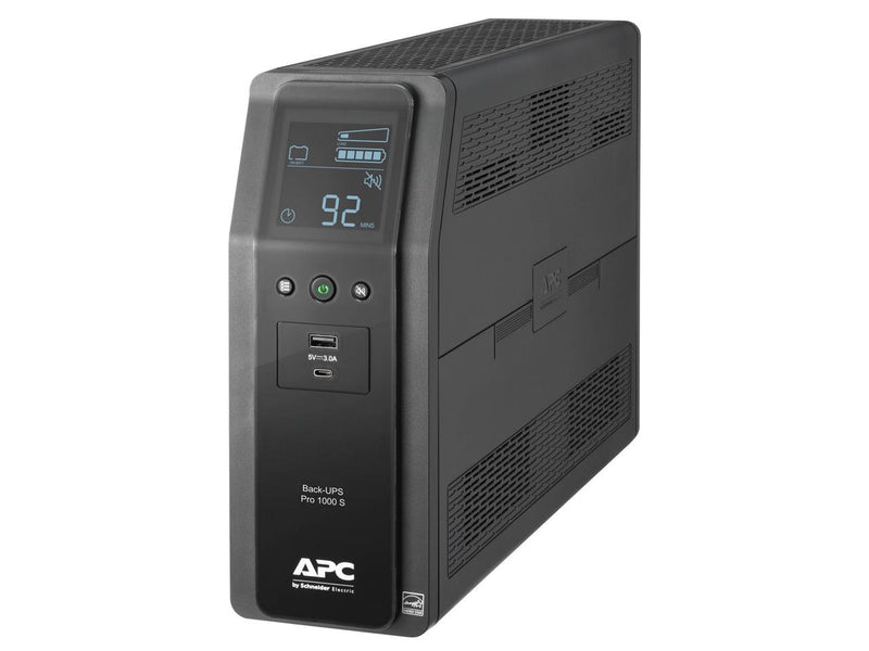 APC UPS 1000VA Sine Wave UPS Battery Backup and Surge Protector, BR1000MS