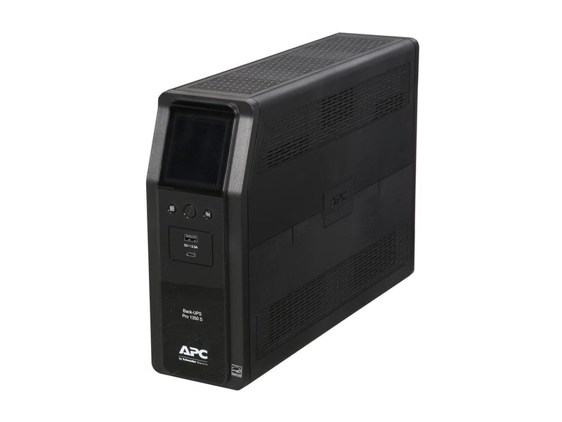 APC UPS 1350VA Sine Wave UPS Battery Backup and Surge Protector, BR1350MS