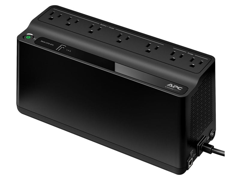 APC BE670M1 675 VA 360 Watts 7 Outlets Uninterruptible Power Supply (UPS)