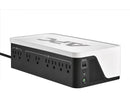 APC BE900G3 Back-UPS, 900VA/540W, Floor/Wall Mount, 120V, 8x NEMA 5-15R outlets,