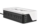 APC BE900G3 Back-UPS, 900VA/540W, Floor/Wall Mount, 120V, 8x NEMA 5-15R outlets,