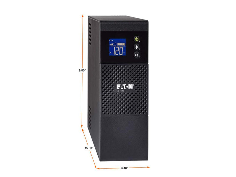 EATON 5S1500LCD 1500 VA 900 Watts 10 Outlets UPS