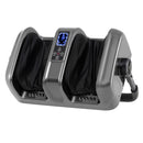 COSTWAY FOOT CALF MASSAGER HEAT SHIATSU DEEP KNEADING ROLLING SMART - GRAY - Like New
