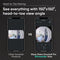 Wyze Wireless Video Doorbell Pro (Chime Included) 1440 HD Video 2Way Audio WHITE - Like New