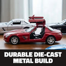 KINSMART 5" DIE-CAST PULL BACK MERCEDES-BENZ SLS - Assorted Colors - 12 Pack - Like New