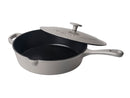 CUISINART 12" CAST IRON CHICKEN FRYER - GRAY - Like New