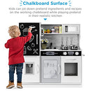 Best Choice Products Wooden Play Kitchen Toy Set with Sink, Oven, B08JQQZ7R2 - Brand New