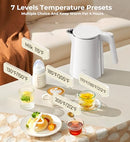 SSYFEI ELECTRIC KETTLE 1.0L 1200W FAST HEAT AUTO SHUT-OFF BOIL-DRY PROOF WHITE - Like New