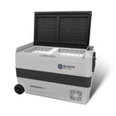BLUEFIN ACTIVE EXPEDICE 50L PORTABLE TRAVEL FRIDGE ADVANCED COOLING - GRAY - Like New