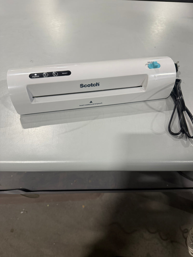 SCOTCH THERMAL LAMINATOR - GRAY/CYAN - Like New