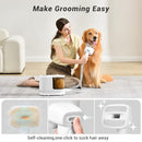 BUNFLY DOG GROOMING KIT & VACUUM, 3.5L CAPACITY, 13000KPA STRONG SUCTION - WHITE - Like New