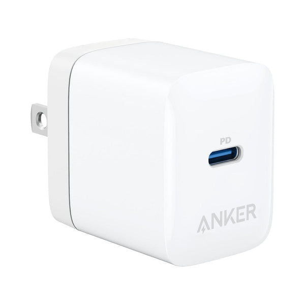 ANKER POWERPORT III 20W USB-C WALL CHARGER COMPACT FAST CHARGER - WHITE - Like New