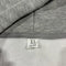 GENERIC HOODIE JACKET WITH FULL ZIP AND FRONT POUCH - SIZE: MEN XL - GRAY - Like New