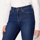 AMAZON ESSENTIALS WOMEN'S HIGH-RISE STRAIGHT LEG JEAN -SIZE M-WAIST 25.5/26M - Like New