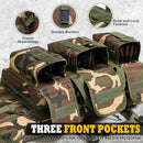 DULCE DOM 36" X 12" DOUBLE RIFLE CASE TACTICAL SOFT PADDED BACKPACK - CAMO - Like New