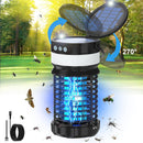 iooo Solar Bug Zapper Outdoor BK-22 - Black Like New