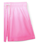 WONDER NATION BOYS QUICK DRY SWIM TRUNKS UPF50 - SIZE: YOUTH XL - PINK OMBRE - Brand New
