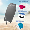 Legendary Pro X Bodyboard Hard Slick Bottom Boogie Boards Kids Adults 45'' - Like New