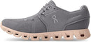59.98883 ON WOMEN'S CLOUD 5 SNEAKERS ZINC/SHELL SIZE 9.5 - Like New
