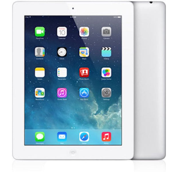 APPLE IPAD 4TH GEN 9.7" 32GB WIFI+ LTE MD520C/A - WHITE Like New