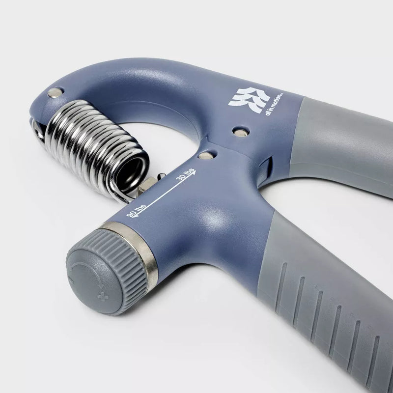 ALL IN MOTION ADJUSTABLE HAND GRIP TRAINER - BLUE/GRAY - Like New