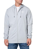 Under Armour Men's Rival Woven Windbreaker Mod Gray/Gray White - Brand New