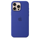 APPLE IPHONE 16 PRO MAX SILICONE CASE WITH MAGSAFE CAMERA CONTROL - ULTRAMARINE Like New