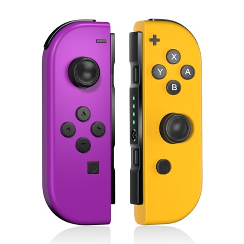 JRDPOWER CONTROLLER FOR SWITCH LEFT AND RIGHT SWITCH CONTROLLER - PURPLE/YELLOW - Like New