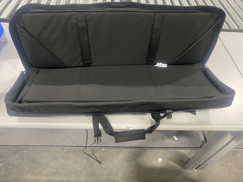 GUN CASE DOUBLE RIFLE CASE SOFT BAG ALL AROUND SHOOTING RANGE 36" - BLACK - Like New