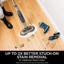 SHARK SCRUB SANITIZE SAME TIME DESIGNED HARD FLOORS 4 DIRT GRIP SOFT SCRUB GOLD - Like New