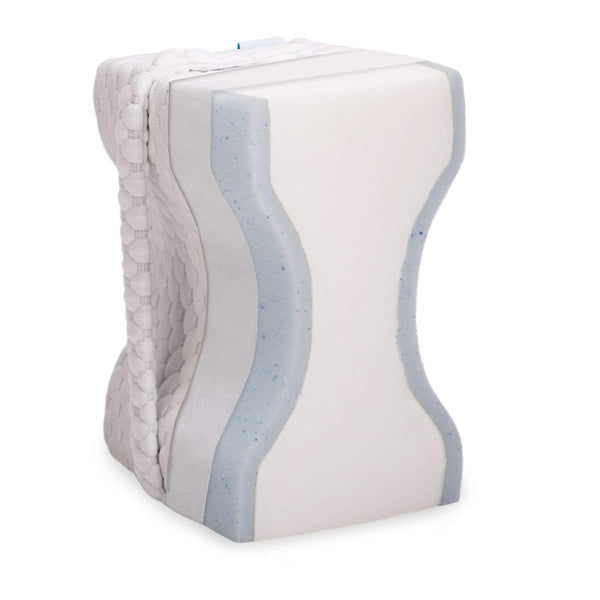 WAVVE MEMORY FOAM LEG PILLOW WA-LK-01 - WHITE - Like New