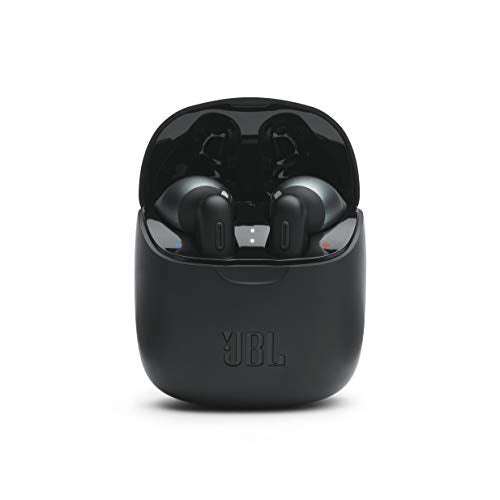 JBL TUNE 225TWS TRUE WIRELESS EARBUD HEADPHONES TUNE225TWSBLKAM - BLACK - Like New