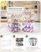 GRACENAL WATER BOTTLE ORGANIZER HOLDER FOR STANLEY CUP ACCESSORIES 3PACK - CLEAR - Like New