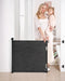 Likzest Retractable Baby Gate Mesh Baby and Pet Gate 33" Tall SH20.006DC - Black Like New