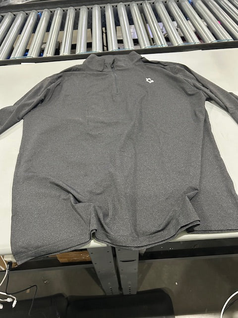 JUMGEAR-LIFE QUARTER ZIPPER PULLOVER SWEAT SHIRT - SIZE: MEN 2XL - DARK GRAY - Like New