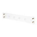 Russell+Hazel Acrylic Rail 24" x 4" x .25", Clear with Gold Hardware, B08685BF7T - Brand New