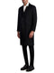 KARL LAGERFELD PARISWOOL-BLEND OVERCOAT - SIZE: MEN XL - BLACK - Like New