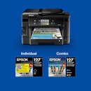EPSON 127 DURABrite Ultra Ink Black Dual Cartridge Pack T127120-D2 - BLACK - Brand New