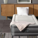 TRUAIRE INTEX 64021E TRUAIRE LUXURY AIR MATTRESS FIBER-TECH BUILT-IN - GRAY - Brand New