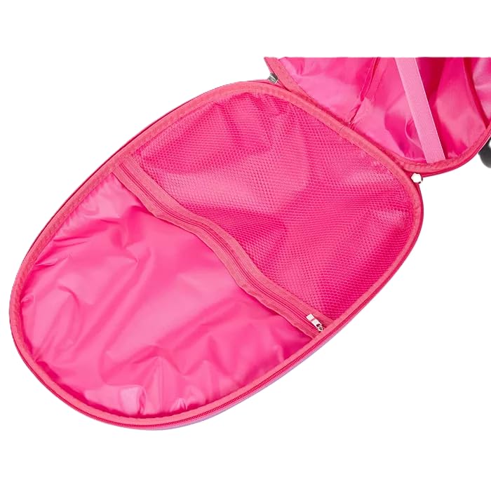 GOPOWERBIKE GO VOYAGE KIDS 2-IN-1 LUGGAGE SCOOTER 3-WHEEL LIGHT UP WHEELS PINK - Like New