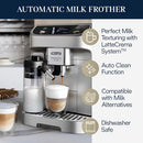 DE'LONGHI ECAM32070SB MAGNIFICA PLUS AUTOMATIC ESPRESSO MACHINE - SILVER - Like New