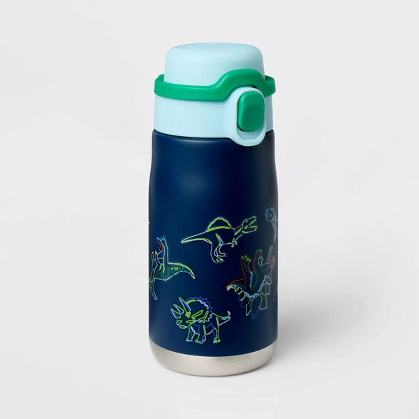 CAT & JACK™ 14OZ WATER BOTTLE - NAVY BLUE - Scratch & Dent