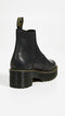 23917001 DR. MARTENS WOMEN'S ROMETTY FASHION BOOT BLACK BURNISHED WYOMING SIZE 5 - Like New