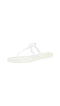 Tory Burch Women's Mini Miller Thong Flip Flops - Clear - Size - Scratch & Dent