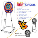 FIBEVON Shooting Target Nerf, Touch Screen Practice Target, Stand Version, Red - Brand New