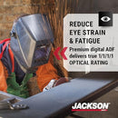 Jackson Safety Insight Auto Darkening Welding Helmet ADF Hood - ANSI Z87.1 - Brand New