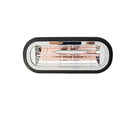 AMAZE 1500 WATT INFRARED WALL MOUNT INDOOR/OUTDOOR ELECTRIC SPACE HEATER - BLACK - Like New