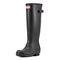 Hunter Women's Original Tall Back Adjustable Rain Boot Black WFT100RMA-BLK-8 - Brand New